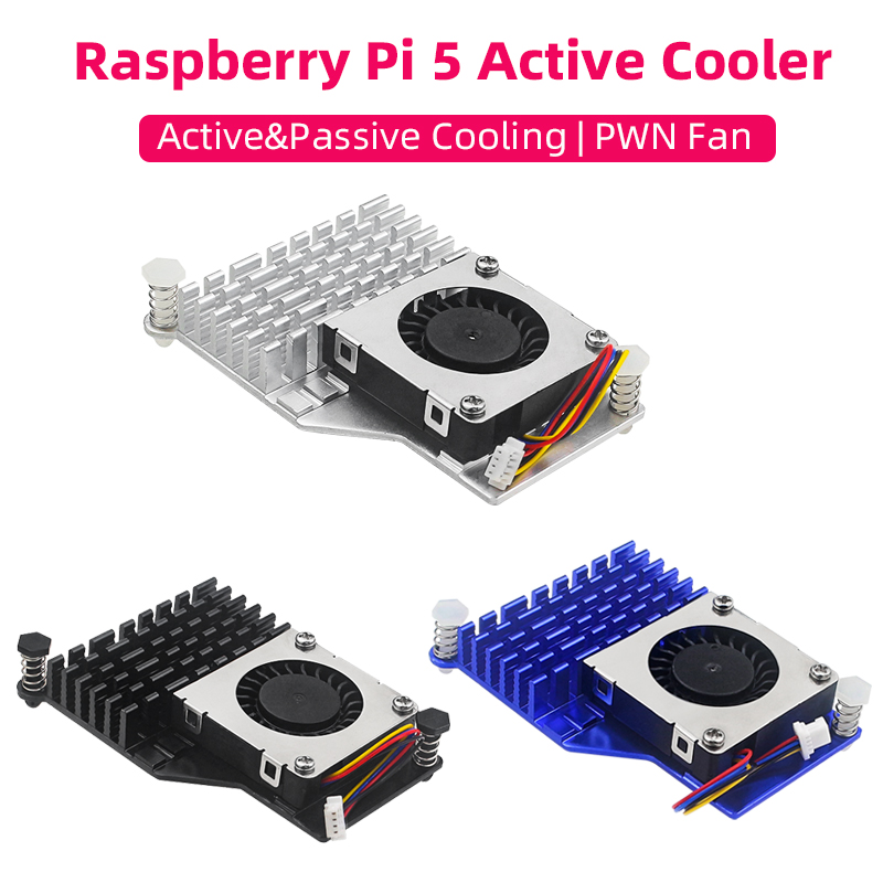 Raspberry Pi Water Cooling Kit - Raspberry Pi 5 Actieve Koeler Aluminium