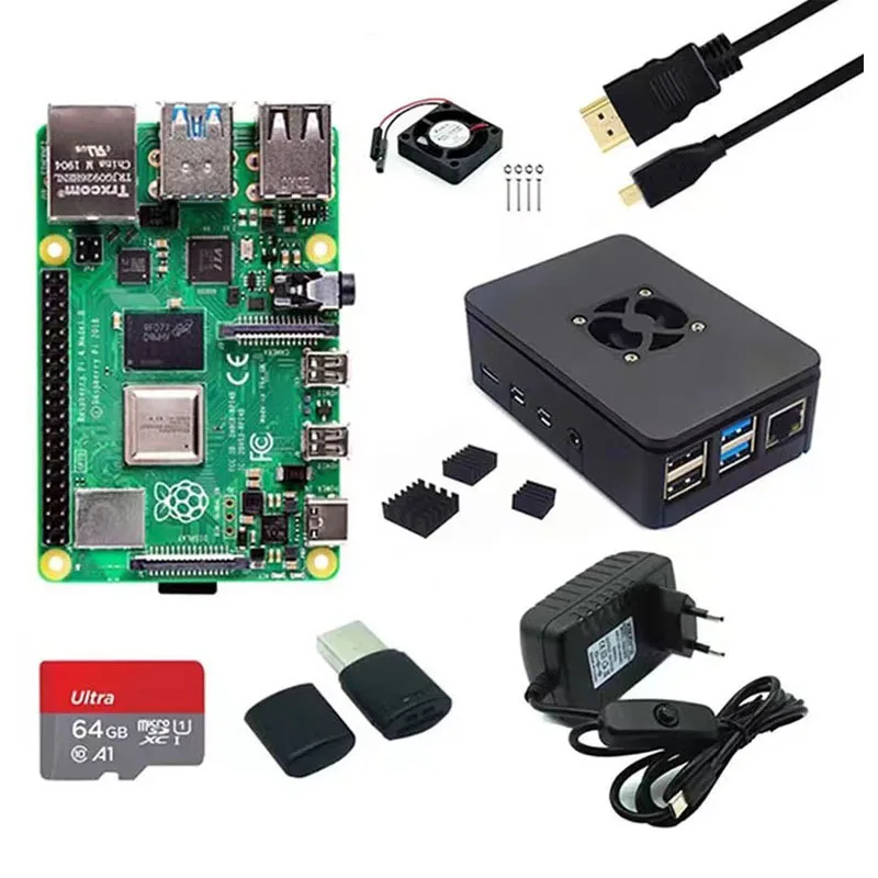 Raspberry Pi 4 8Gb Ram Kit - Hoogwaardige originele Raspberry Pi 4 Model