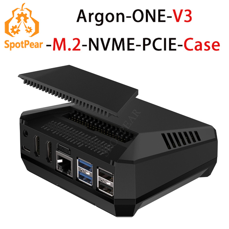 Argon One V3 M.2 Nvme Case - Argon ONE V3 M.2 NVME-behuizing voor