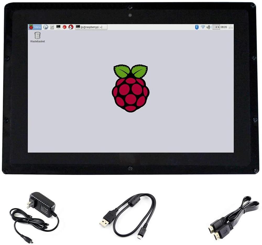 Raspberry Pi 10.1 Inch Capacitive Touch Screen Ips - 10,1 inch capacitief touchscreen HDMI IPS