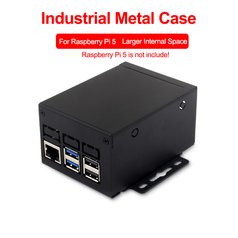 Argon One V3 M.2 Nvme Case - Raspberry Pi 5 industriële kwaliteit metalen
