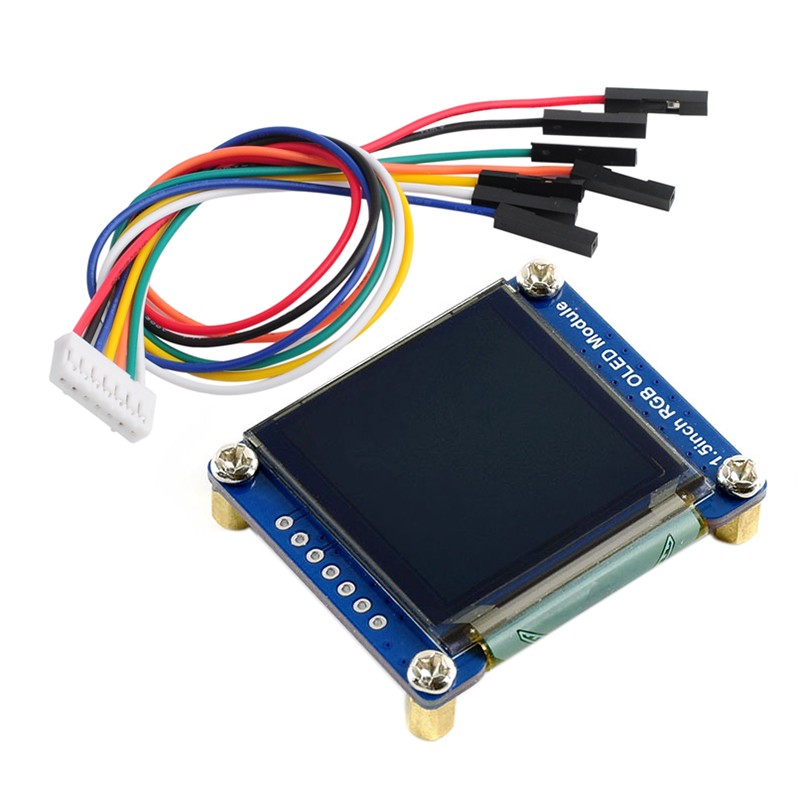 Raspberry Pi 4 8Gb Ram Kit - 1,5 inch 128x128 SPI RGB OLED-schermmodule