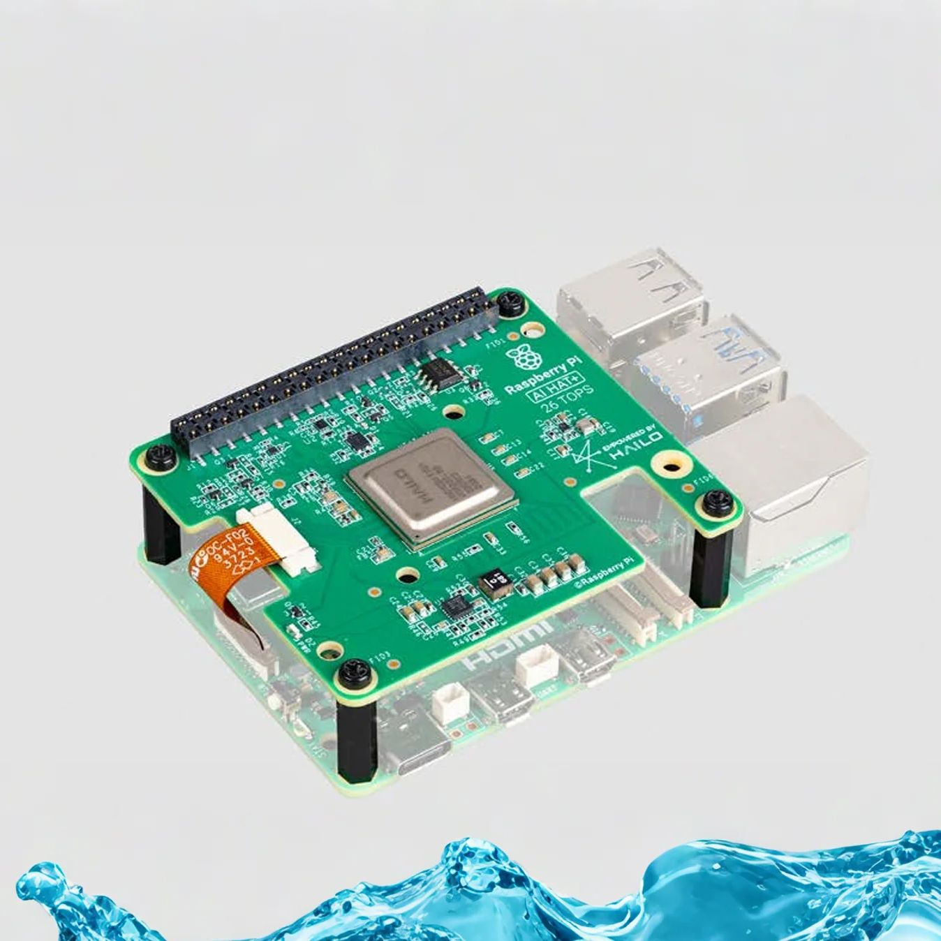Raspberry Pi Ai Kit Hailo-8L - Raspberry Pi Al HAT+ beschikt over