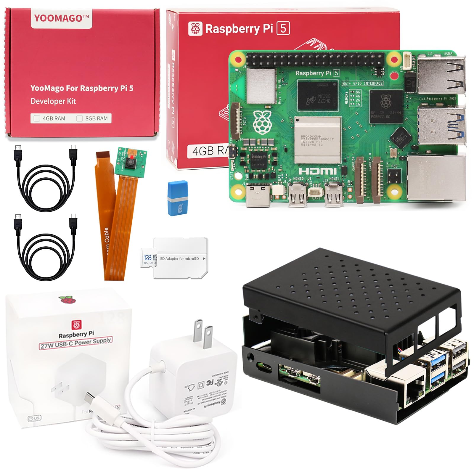 Nieuwe Originele Ontwikkelbord - Raspberry Pi 4 8Gb Ram Kit recensie en prijs