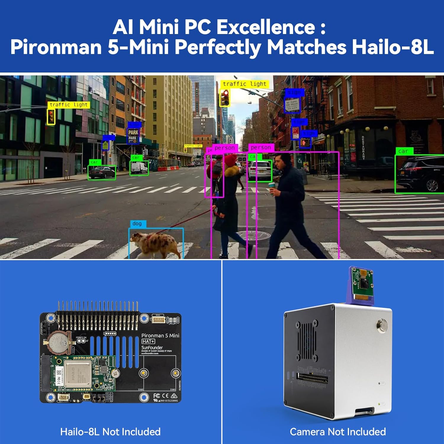Pironman 5-Mini NVMe M.2 SSD P - Raspberry Pi Ai Kit Hailo-8L recensie en prijs