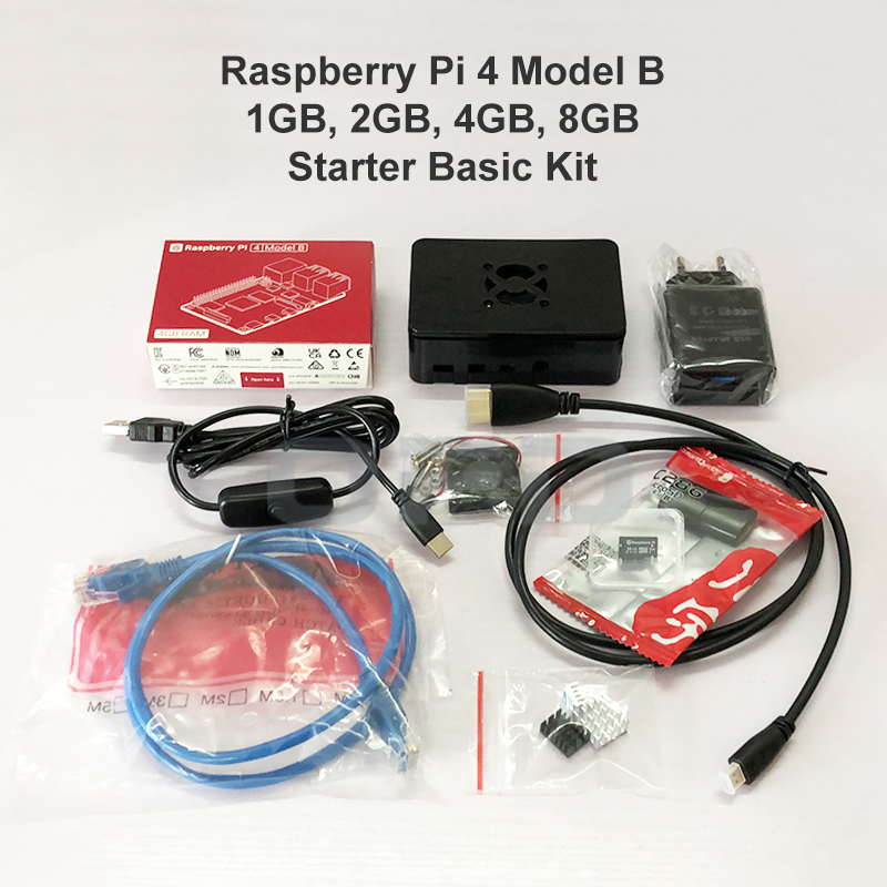 Raspberry Pi 4 Model B 1GB/2GB - Raspberry Pi 4 8Gb Ram Kit recensie en prijs