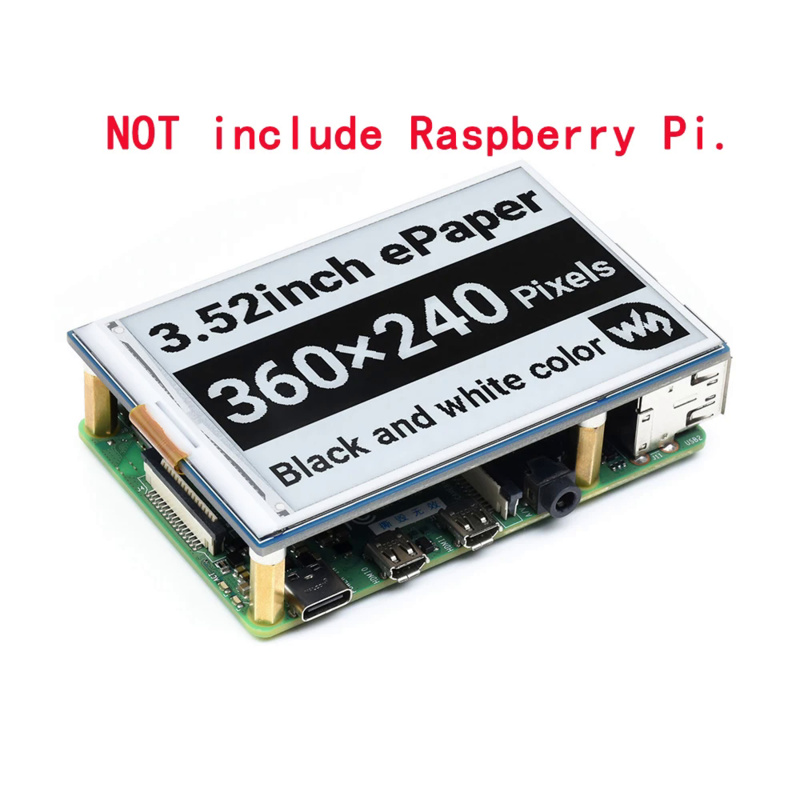 3.5Inch E-Inkt E-Papier Scherm - Raspberry Pi 4 8Gb Ram Kit recensie en prijs