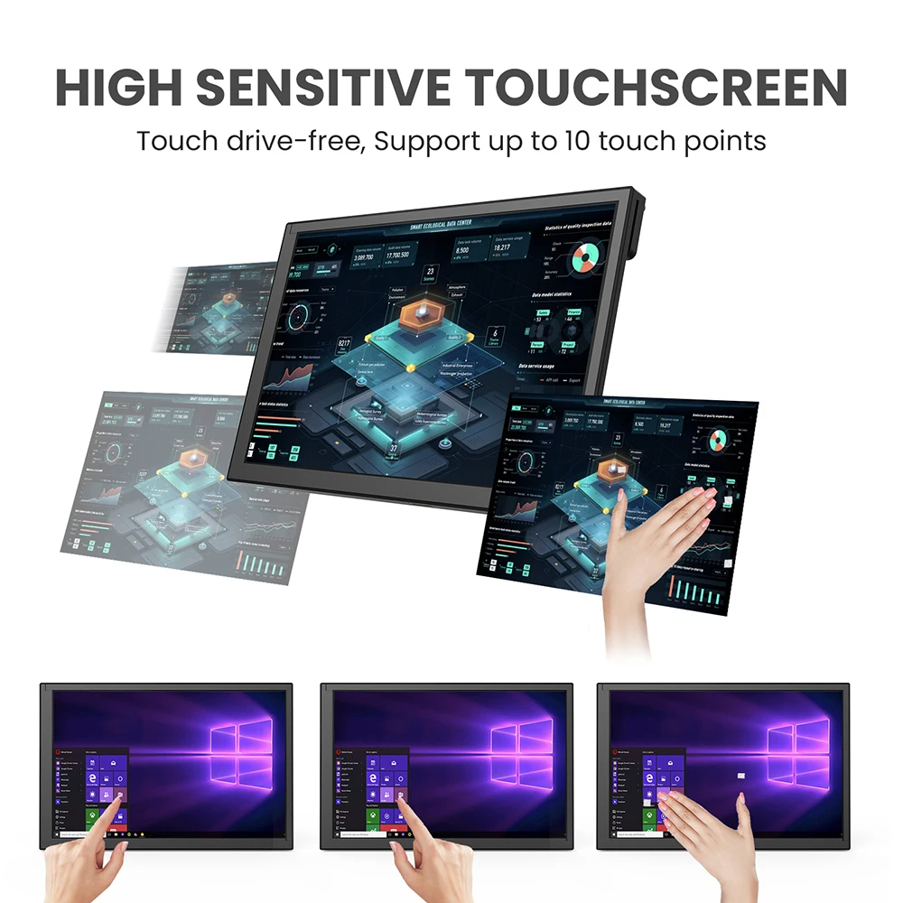 Eyoyo 10,1-inch capacitief tou - Raspberry Pi 10.1 Inch Capacitive Touch Screen Ips recensie en prijs
