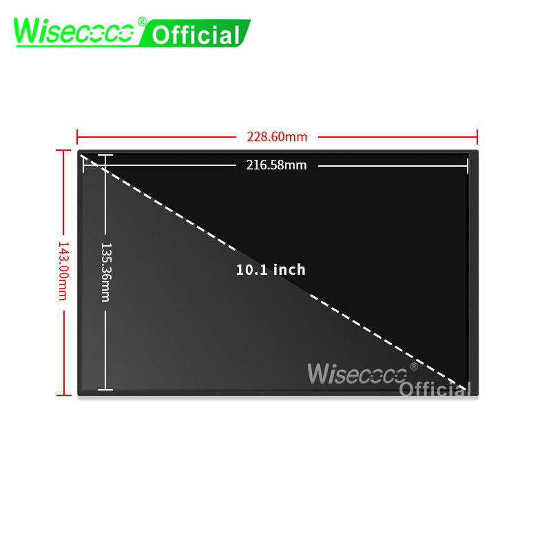 Wisecoco 10.1 Inch Capacitieve - Raspberry Pi 10.1 Inch Capacitive Touch Screen Ips recensie en prijs
