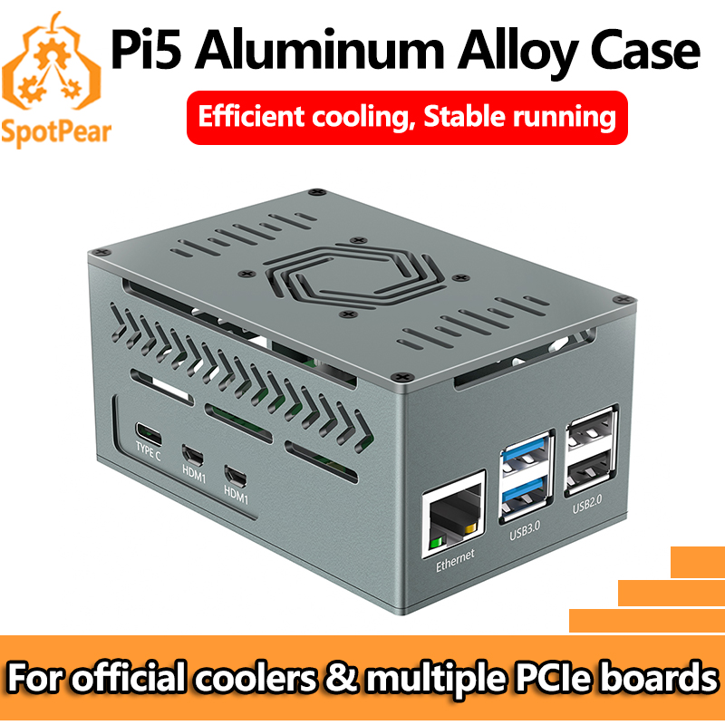 Raspberry Pi 5 aluminium metal - Argon One V3 M.2 Nvme Case recensie en prijs