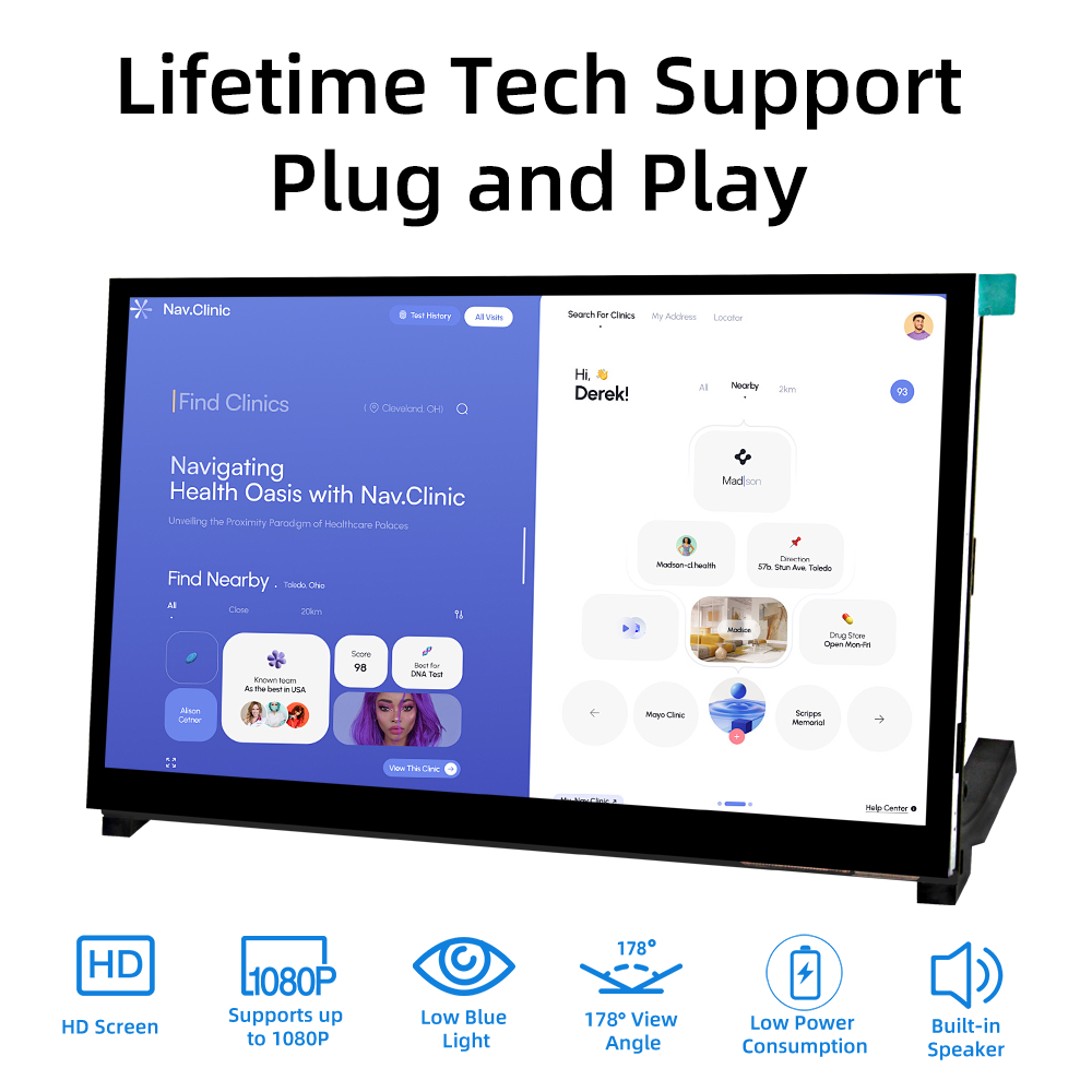 iPistBit 10,1 inch capacitief  - Raspberry Pi 10.1 Inch Capacitive Touch Screen Ips recensie en prijs