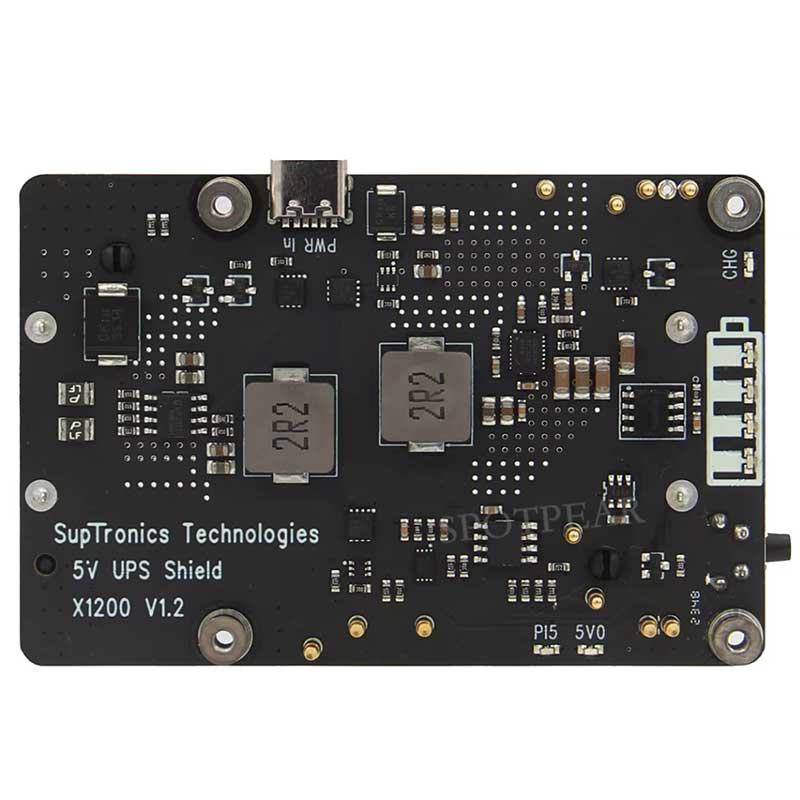 X1200 Raspberry Pi 5 UPS-kaart - Raspberry Pi Uninterrupted Power Supply Ups 18650 recensie en prijs