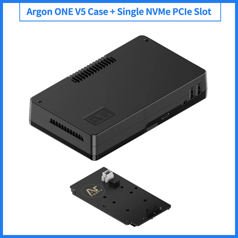 Raspberry Pi 5 Argon ONE V5 M. - Argon One V3 M.2 Nvme Case recensie en prijs