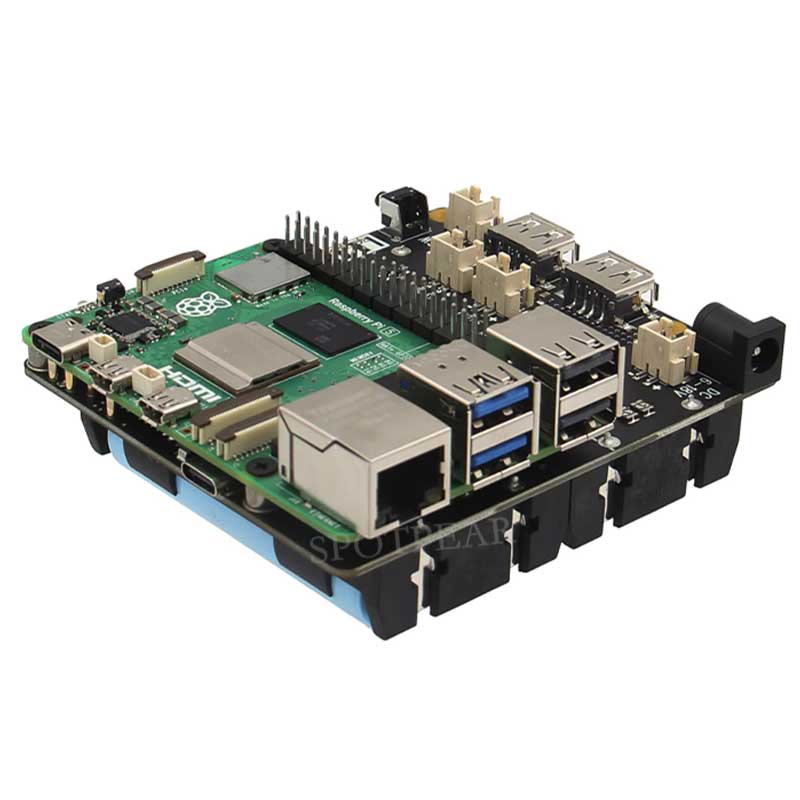 Raspberry Pi 5 UPS-uitbreiding - Raspberry Pi Uninterrupted Power Supply Ups 18650 recensie en prijs
